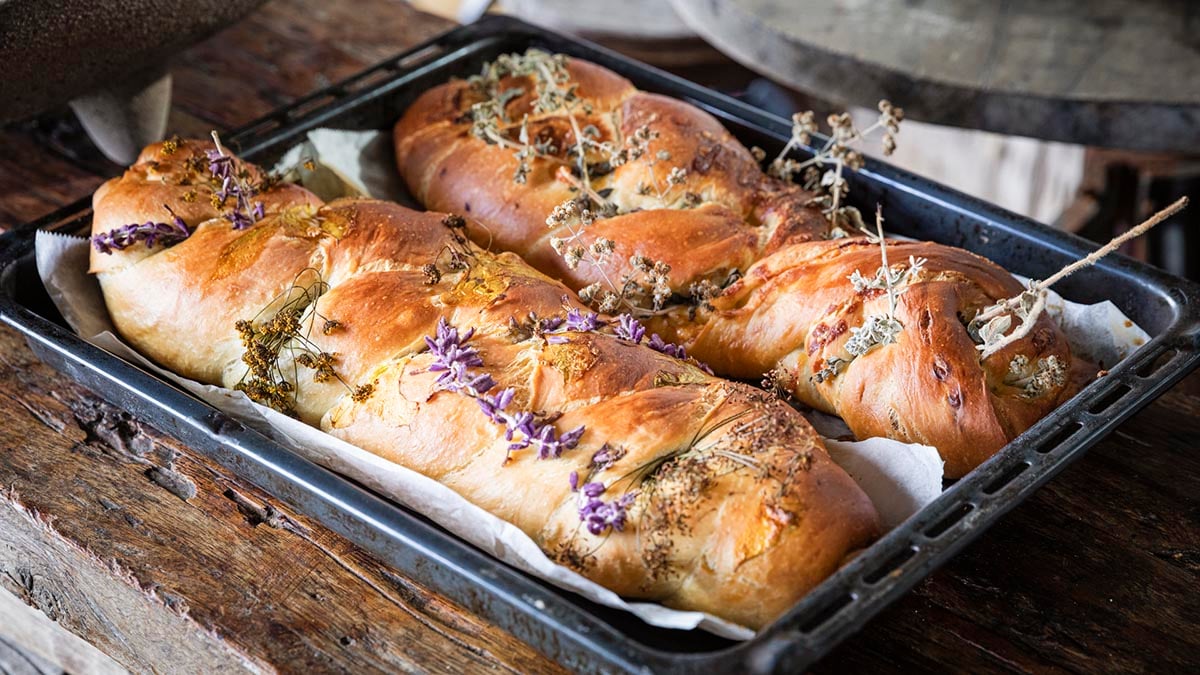 Challah. Learn Erez’s secrets to making the perfect Challah bread. Discover the simplicity of a dough you can make every week, giving you endless ways to wow your dinner guests. Challah is a delicious, versatile bread that’s great fresh with spreads or sponging up sauces, but use it the next day to make the most incredible French Toast or Grilled Cheeses!